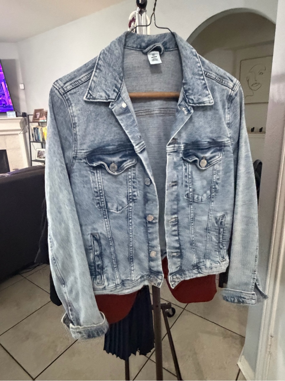Light Wash Denim Jacket - Women